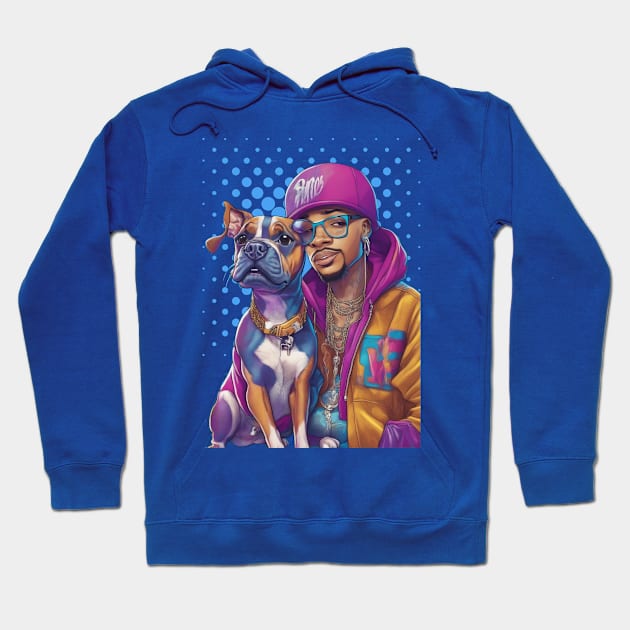 Rappers with Puppies Hoodie by Cheeky BB